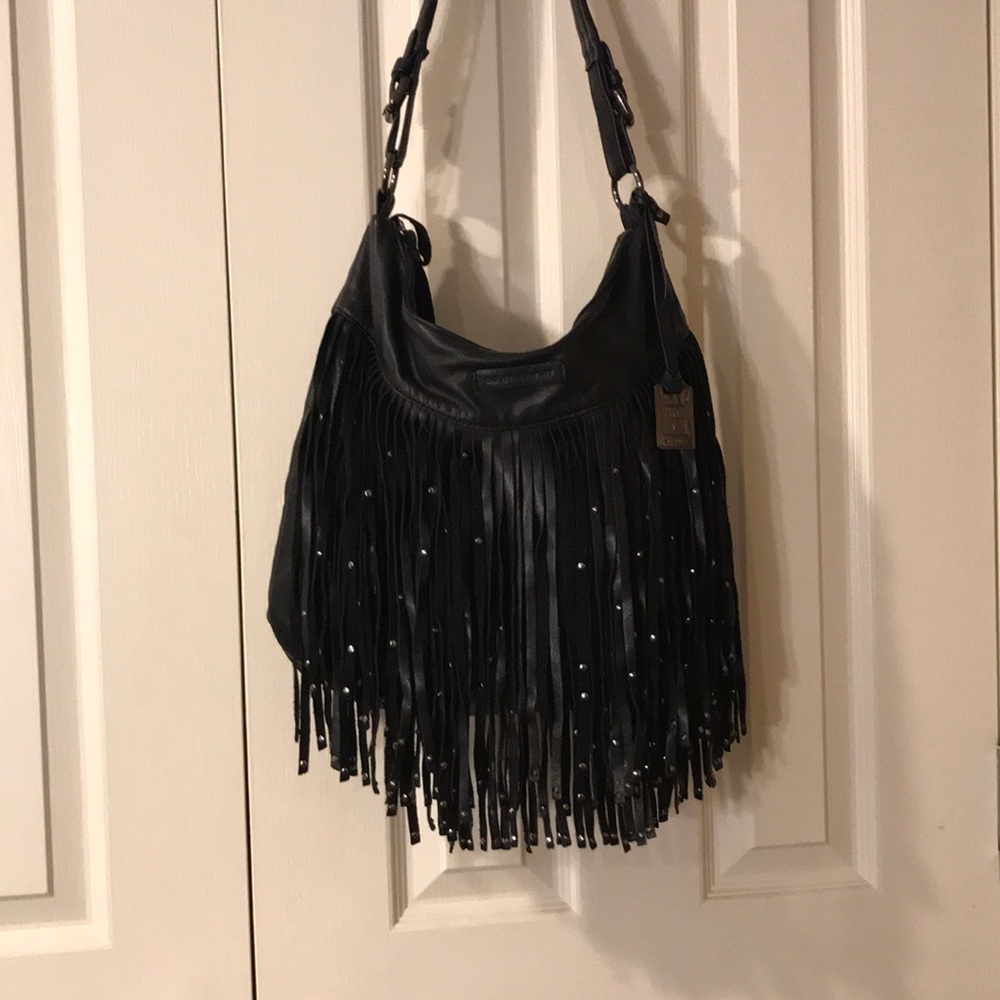Frye Company fringe hobo style